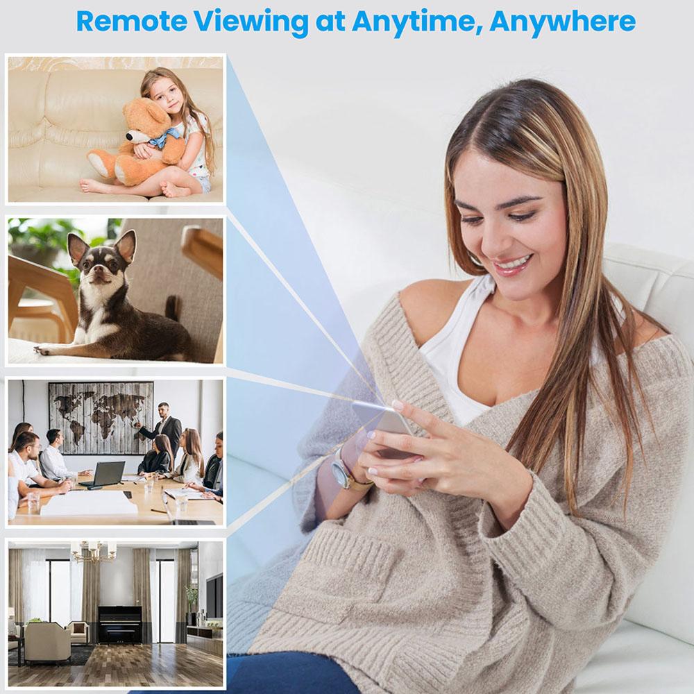 HD 4K Мини Камера Ночного Видения Wifi IP Камера Беспроводной Модуль Видеорегистратор Видеокамера Наблюдения Циклическая Запись Удаленный Просмотр