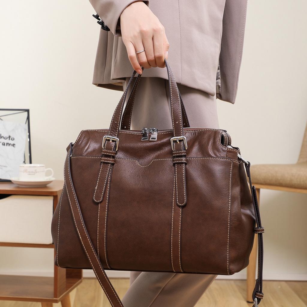 Новая осенне-зимняя сумка Trot из натуральной кожи, женская сумка через плечо в стиле ретро на одно плечо в модном парном стиле