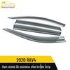 RAV4 Rain Guard 3D Stainless Steel Trim for 20 Models - Exterior Decoration & Protection