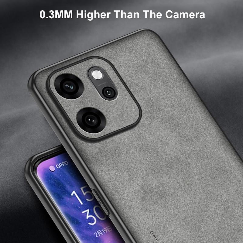 Для OPPO Reno 14F 14 F Чехол Роскошный Чехол для телефона из ПУ кожи Для OPPO Reno14 F 5G Reno14F Задняя крышка Матовый силикон Полная защита