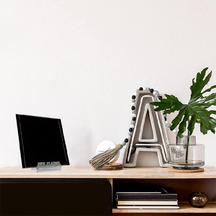 Acrylic Vinyls Rack for Music Lovers Transparent Albums Organizer Record Display Shelf Books Holder for Study Decoration