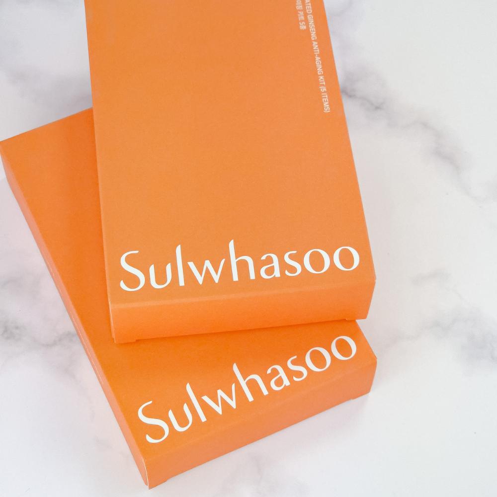 Sulwhasoo Концентрированный набор для борьбы со старением на основе женьшеня (5 штук)