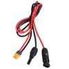 Кабели-удлинители 12AWG XT60, разъемы, для подключения солнечных панелей к портативным электростанциям, аксессуары для решений по обеспечению энергией на открытом воздухе