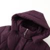 Middle-aged Woman Winter Coats Hooded Casual Plus Size Parkas Female Thick Warm Outerwears