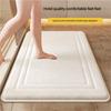 Absorbent Fast Drying Bath Mat for Bathroom Entrance Non Slip Foot Mat Thickened Dirt Resistant Small Sizes