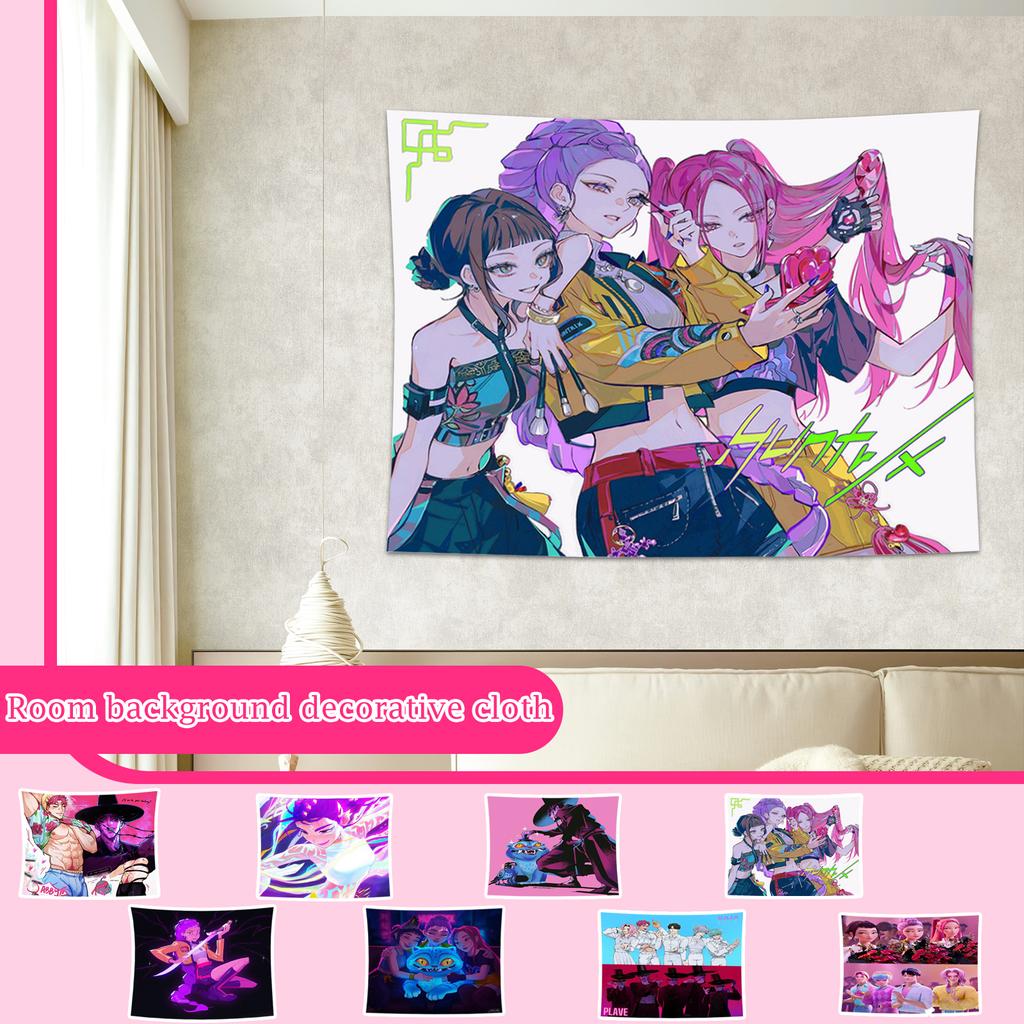 150x130см Модный Принтованный Подвесной Тканевый Фон Широкий Комнатный Фон Декоративная Ткань