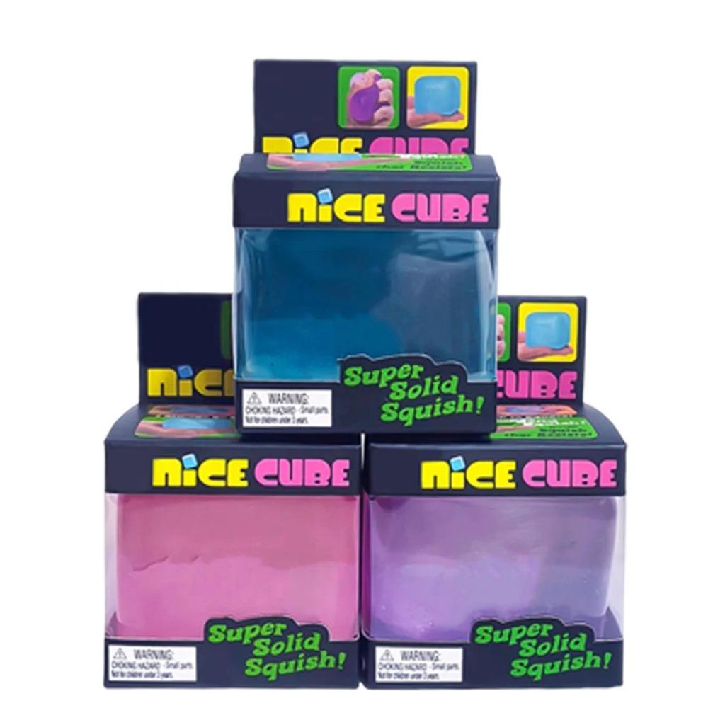 Needoh Nice Cube Сенсорный Снятие Стресса Игрушка-Фиджет для Тревоги и Концентрации Настольный Сенсорный Куб для Взрослых и Детей
