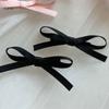 Balletcore Girl Hair Clip Bowknot Female Hair Accessories Bangs Clip Bow Hairpin  For Girl