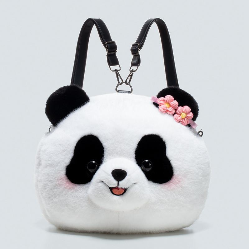 Small And Large Cat Plush Backpack For Children Girls Travel And School Accessories