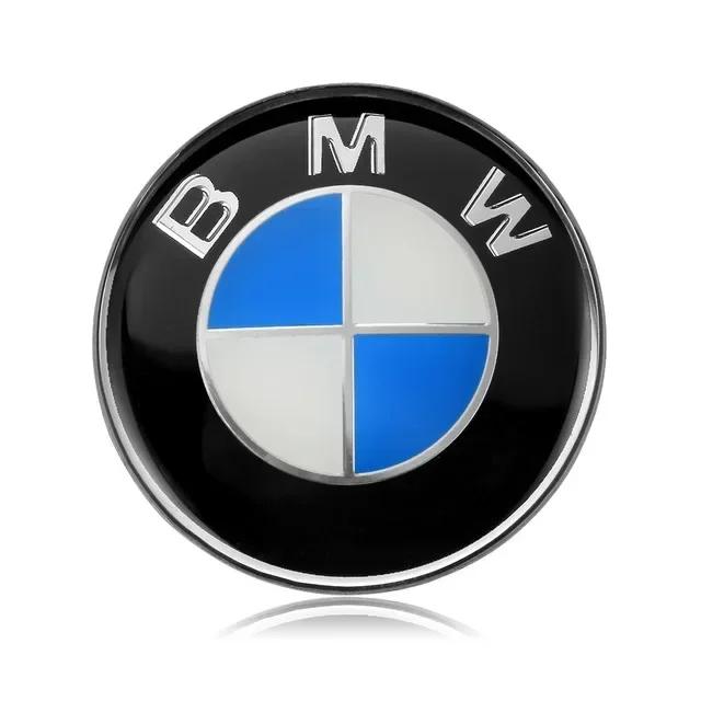 2026 Hot 1Pcs 45mm Car Steering Wheel Badge Emblem Sticker Auto-Styling For BMW E36 E46 E53 E90 E60 E61 E93 E87 X1 X3 X5 X6 F30 F20 F10