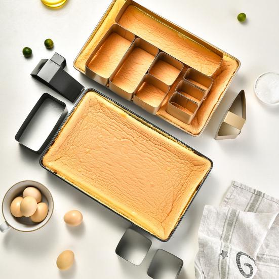 Набор форм для торта с цифрами и буквами из нержавеющей стали, буквенно-цифровой противень для торта, безопасный для холодильника, необходимые принадлежности для выпечки