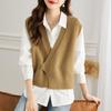Knitted Vest Women's Autumn Outfit Outerwear Trendy Fashion Sweater Cardigan