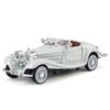 1/32 Роскошный винтажный автомобиль BENZ 500K, модель из сплава, изысканные настольные украшения, лучшая коллекция для любителей моделей автомобилей
