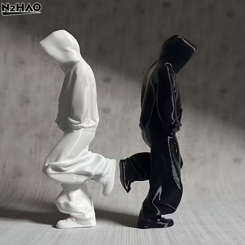 Современный Стиль 3D Печать Домашний Декор Гостиная Украшение Фигурка Смоляные Поделки Скульптура Домашние Аксессуары Фигурки Для Интерьера