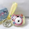 Sanrio Светодиодный мини-брелок с камерой, игрушка, 4 вида, булочка с корицей, 1 шт., популярный персонаж в Корее