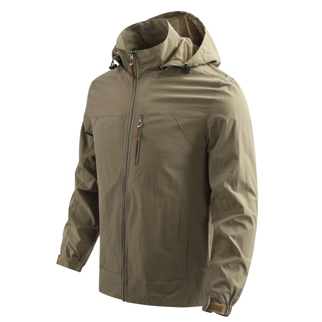 Весенние и осенние куртки Мужские модные внешнеторговые альпинистские куртки Мужские ветрозащитные куртки Спортивные куртки на открытом воздухе Мужская одежда