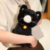 Реалистичные плюшевые кошки, кукла, плюшевый сидящий котенок, плюшевые игрушки для детей, детские куклы, подарок на день рождения для детей, украшение для дома