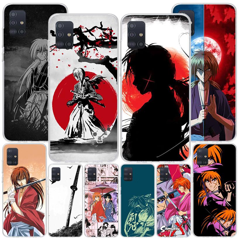 Rurouni Kenshin Anime Phone Case For Samsung Galaxy A52 A32 A22 A12 A51 A31 A50S A30S A20S A10S Note 20 Ultra 10 Plus S10 A72 A7