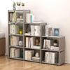 Floor Standing Bookshelf Multi-storey Metal Simple Storage Racks High-capacity Economic Type Modern Simple Household Organizer