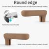 2PCS Living Room Static-free Anti-collision Door Knob Cover Handle Sleeve Silicone Wall Protector