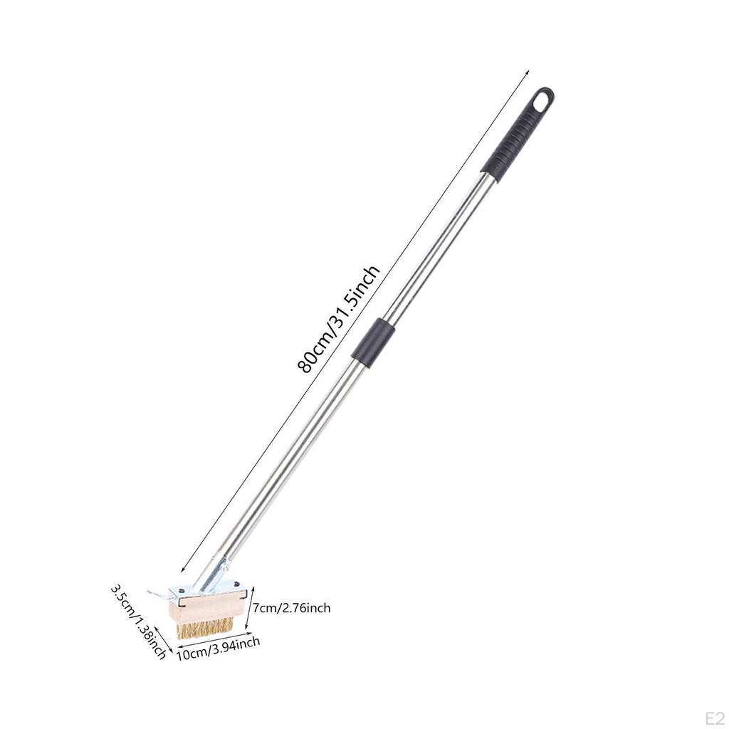 Crack Weeder Manual Crevice Weeding Tool Metal Wire Brush Puller Moss Weed Remover