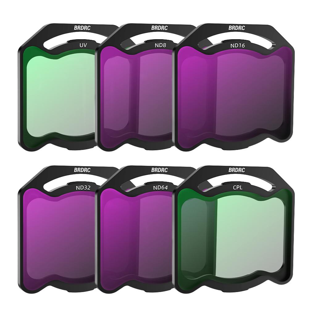 Для DJI O4 Air Unit Pro Фильтр Набор фильтров для объектива камеры УФ CPL ND8/16/32/64 ND УФ CPL Набор фильтров Фильтр нейтральной плотности Поляризационный фильтр