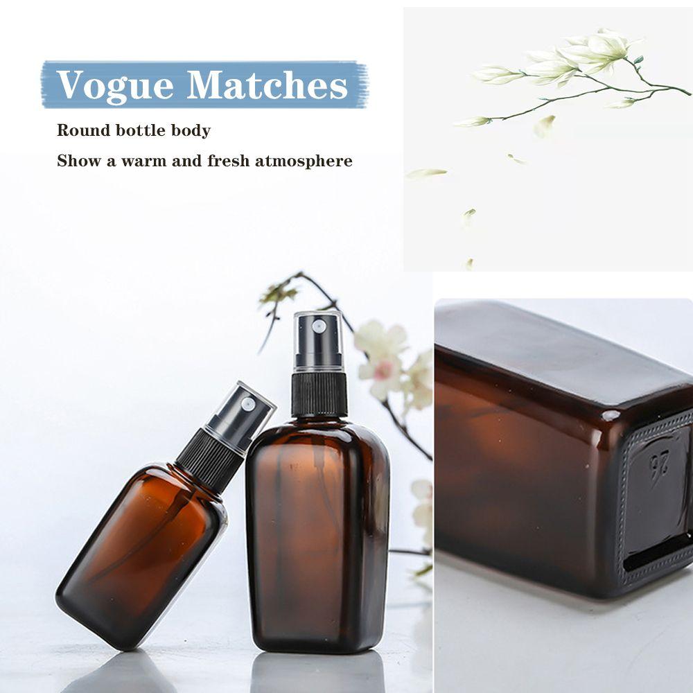 Bottles Travel Refillable Bottle Refillable Accessories Glass Container Brown Spray Bottle