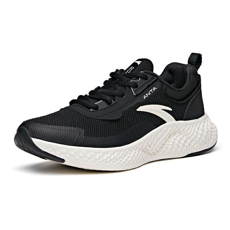 Anta Кроссовки Running Series Low-Top для бега женские кроссовки черные цвета слоновой кости и белого 122115536S-4
