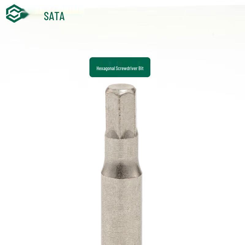 SATA Набор из 5 бит для шестигранного винтоверта, 6,3 мм