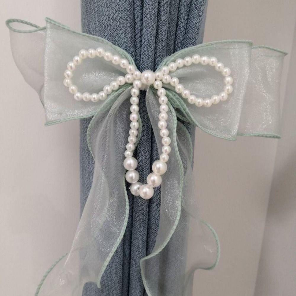 Princess Style Curtain Bow Tiebacks Easy to Use Curtains Binding Rope  Room