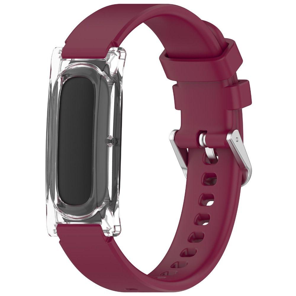 Adjustable Silicone Loop Watchband Strap Bracelet for Google Fitbit Air Smart Band Accessories