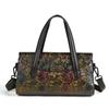 Johnature Retro Embossed Genuine Leather Women Bag Hand Painted Versatile Cowhide Shoulder & Crossbody Bags