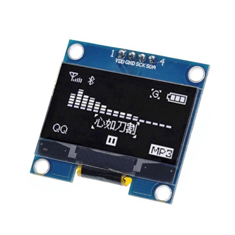 1 шт. 1,3-дюймовый OLED-модуль, связь по SPI/I2C, белый/синий цвет, 128x64, 1,3-дюймовый OLED-дисплей LCD LED, 1,3-дюймовый OLED-модуль