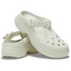 Crocs Удобные модные клоги 4 см женские белые