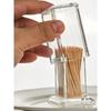 1PC PMMA Toothpick Holder, Clear Acrylic Toothpick Holder ,Minimalist Clear Toothpick Holder Dispense,Elegant Clean For Home Kitchen Storage