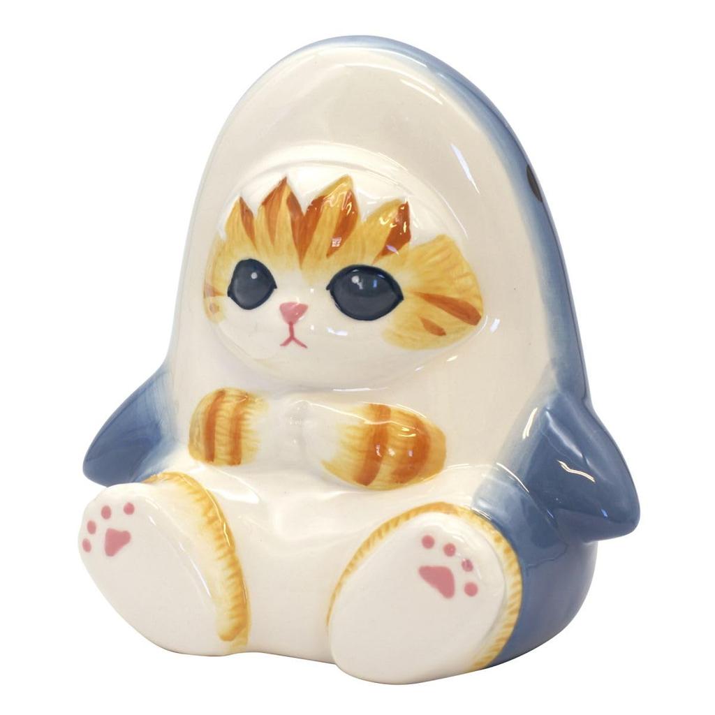 Mofusand Керамическая копилка Акула Нян