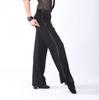 Children's & Teen's Latin Dance Pants with Side Stripes – Modern Practice Wear