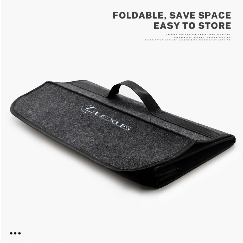 2026 Hot Interior Stickers Car Trunk Storage Box Trip Camping Organizer Bag Foldable For Lexus F SPORT GX460 Ct200h IS250 ES 220