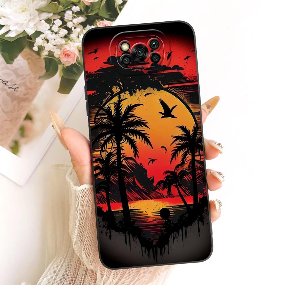 Чехол для Xiaomi Poco X3 Чехол для Xiaomi Poco X3 NFC Модный Мультяшный Милый Забавный Расписной Силиконовый Чехол для Телефона