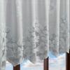 Шторка для шкафа, Полузатемняющая короткая штора, Устойчивая к складкам, Легкая в уходе, Декоративная перегородка для кухонного окна