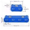 3pcs Car Spark Plug Electrical Wire Clamp Separator Line Ignition Cable Clip Divider Organizer Clamp Kit For 8MM/9MM/10MM