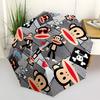 1pc Paul Frank Julius Monkey Pattern Umbrella with Plastic Handle,Suitable for All Seasons Home Travel Outdoor UmbrellaM1403