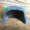 Resin Turtle Lair Realistic Pet Hide Rest Shelter Reptile Hideout Hiding Cave Spiders