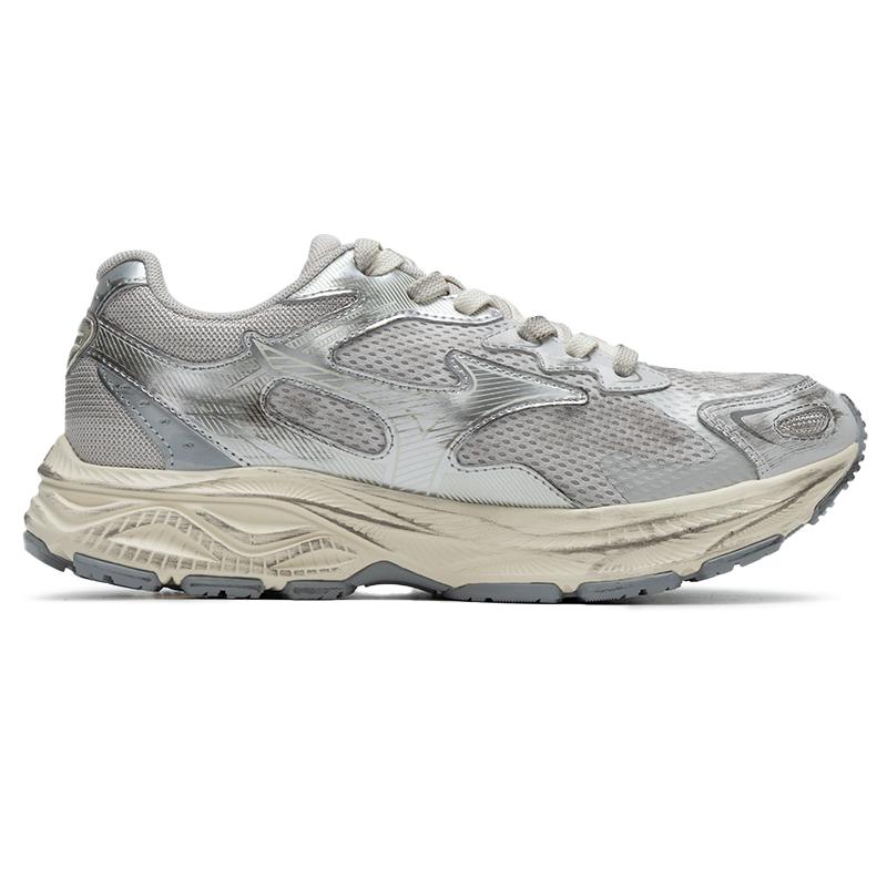 Mizuno Кроссовки Racer S Vintage Grey Silver Unisex D1GH223518