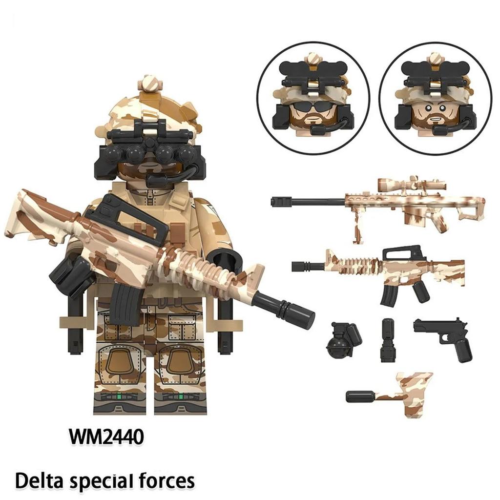 Special Forces Snow Leopard Commando Puzzle Assembly Toys