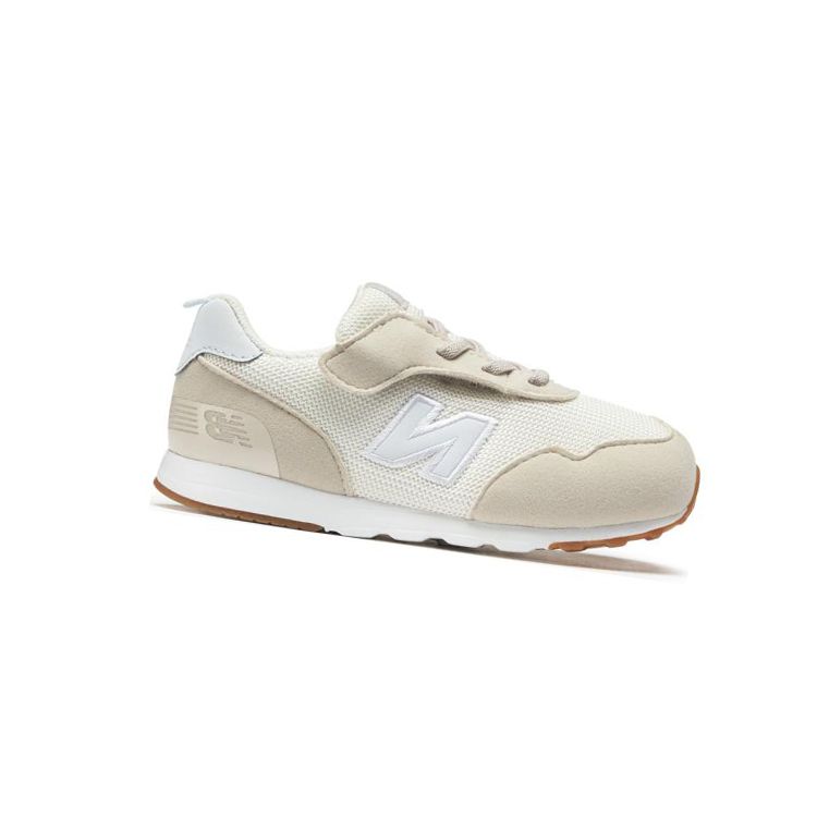 New Balance Nb 515 Comfortable Versatile Low-Top Walking Shoes Baby Shoes White NW515CE