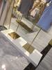 Wooden Clothing Store Display Stand - Model Runway & Wedding Dress Platform