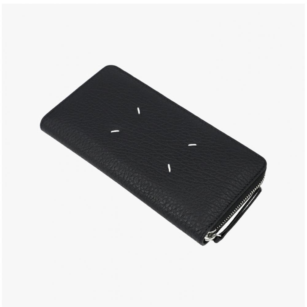Maison Margiela Zip Around Stitch Grain Long Wallet S56ui0110 P4455 T8013