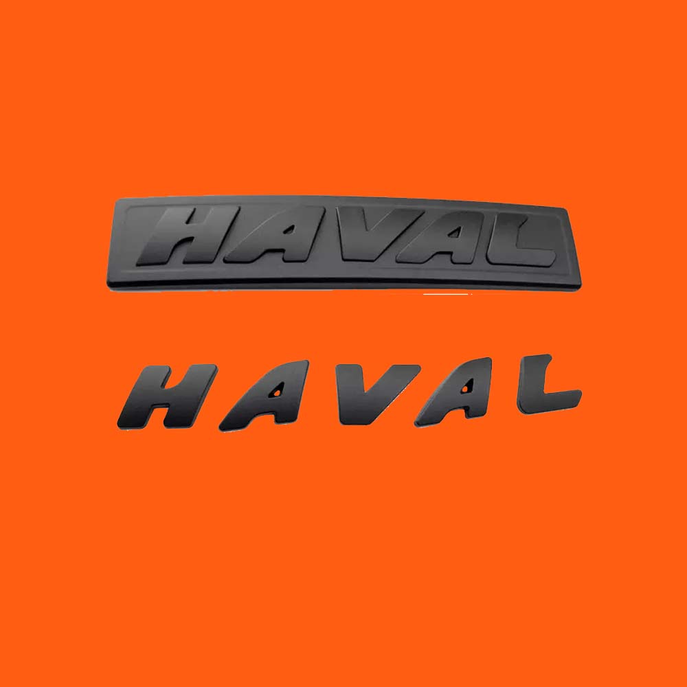 Наклейки-логотипы на решетку радиатора и капот для Haval H6, эмблемы для стайлинга передней и задней части багажника, автомобильные аксессуары