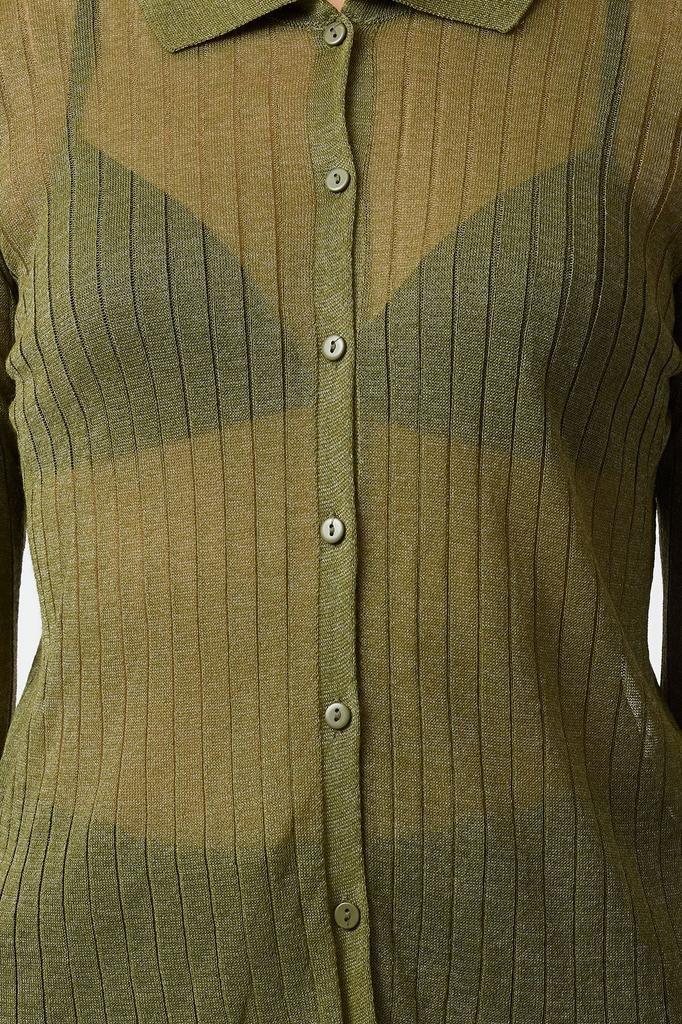 Женский модный стильный кардиган, черный пряжа премиум-класса, специальная пряжа, прозрачный трикотаж, кардиган